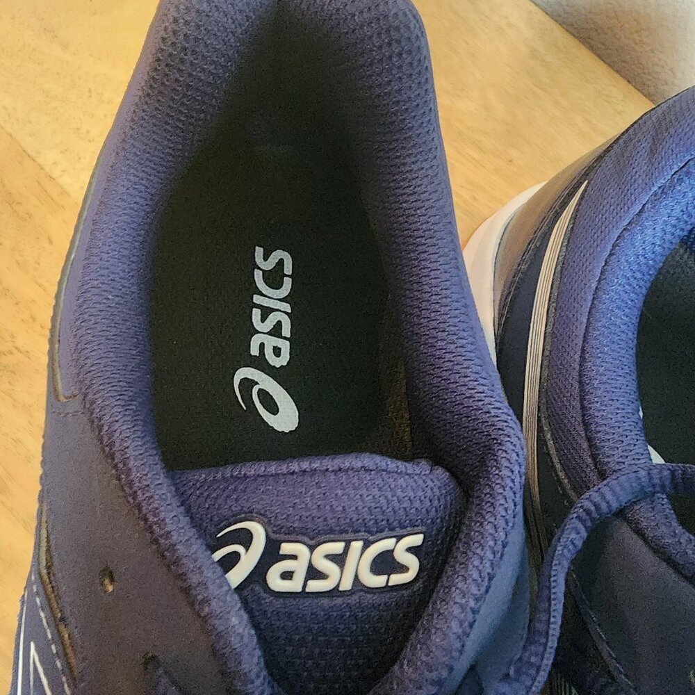 Asics GEL-RENMA Shoes Mens Size 13 Navy Blue Pickleball Court Gum Sole 1071A068 - Picture 11 of 14